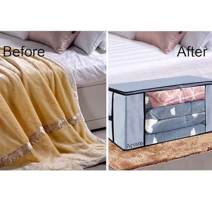 fabric storage bolsas for bedding