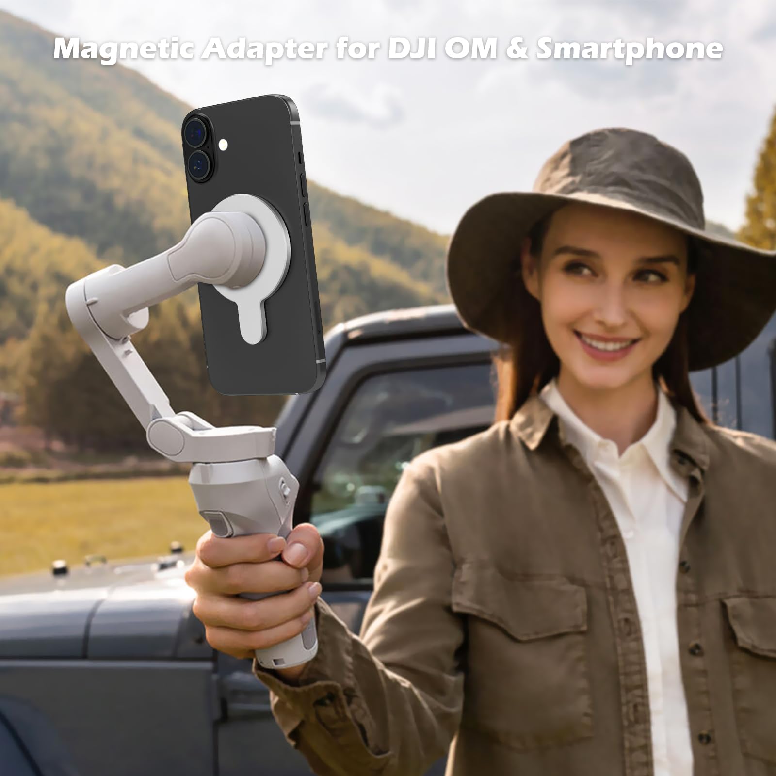 Amazon.com : ALAFLY for DJI Magnetic Adapter Phone Mount