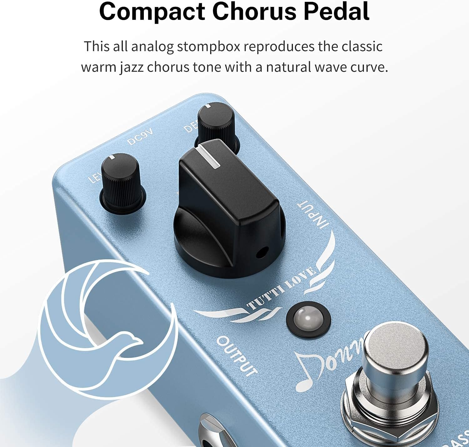 Donner DPA-1 Guitar Pedal Power Supply Adapter