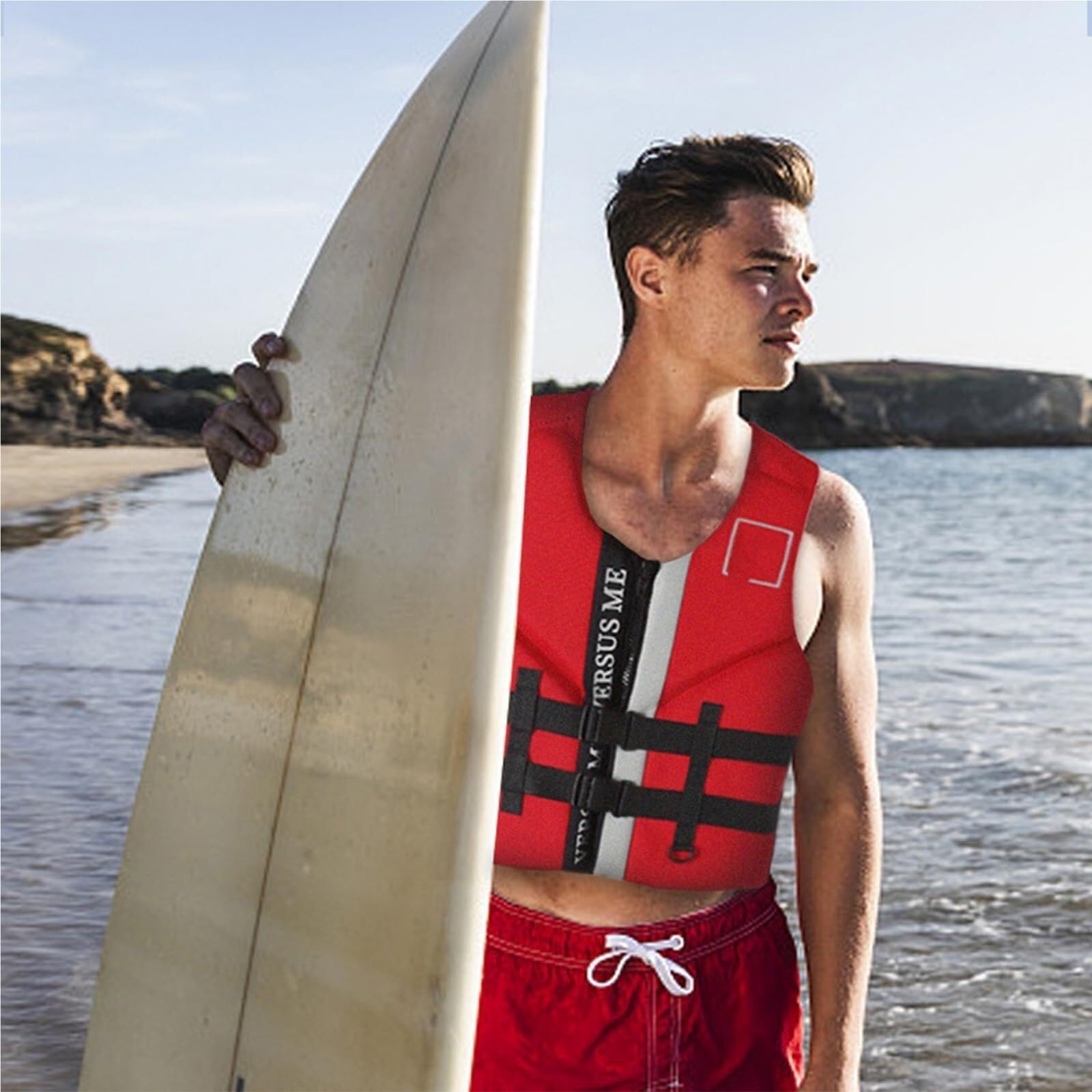 Kurtka surfingowa do kajakarstwa, surfingu, wiosłowania