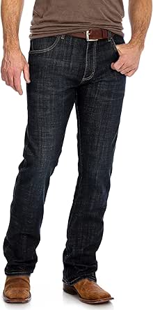 Wrangler Mens Retro Slim Fit Straight Leg Jean