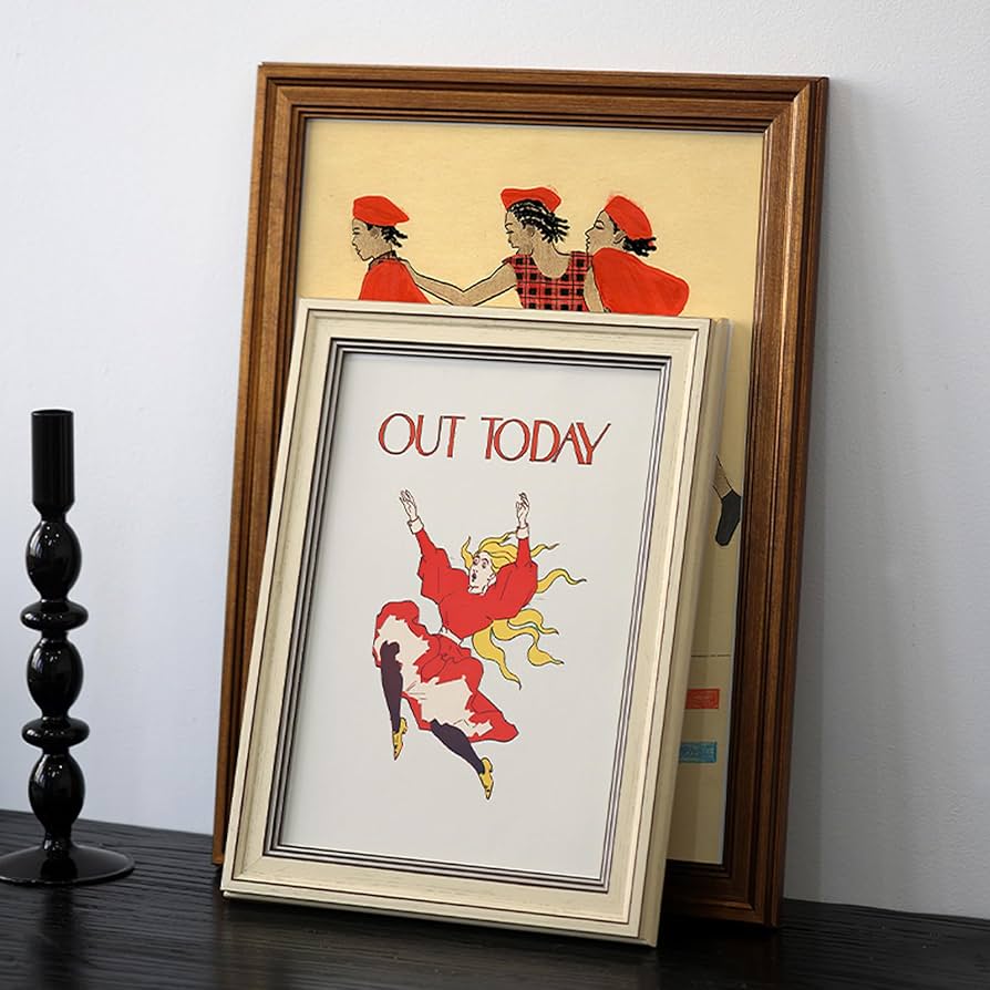 額縁、絵は付きません Amazon.co.jp: 額縁a5ジグソーパズルフレーム5075ポスター