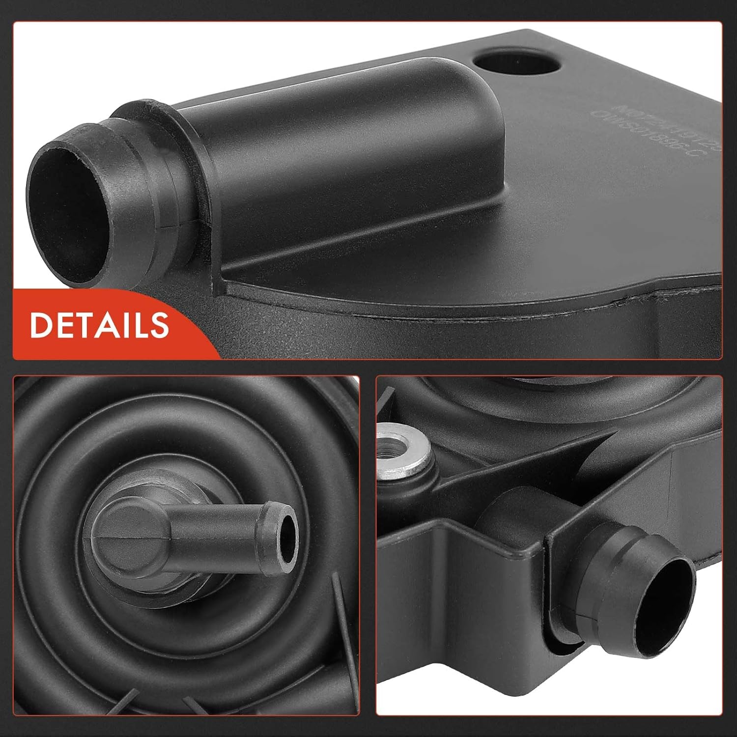 A-Premium Engine Crankcase Vent Valve Oil Separator Compatible with Mercedes-Benz W202 Series C230 1997 1998 1999 2000, 2.3L