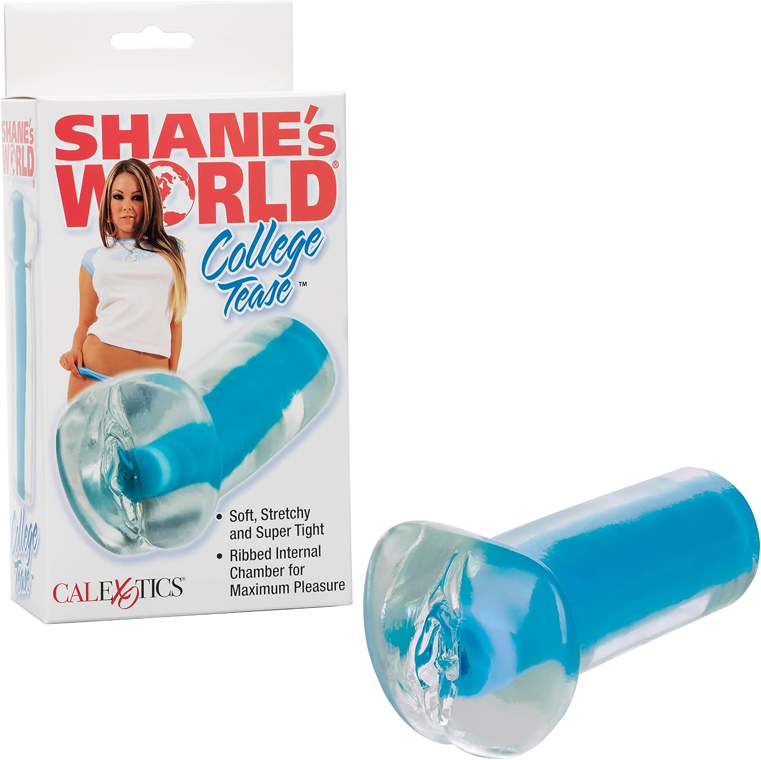 California Exotic Novelties Shanes World Stroker College Tease, Blue