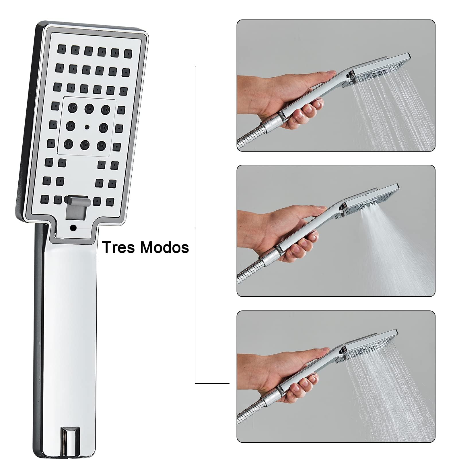 Colonna doccia nera colonna idromassaggio con rubinetto in acciaio inox pannello doccia set doccia sistema doccia bagno