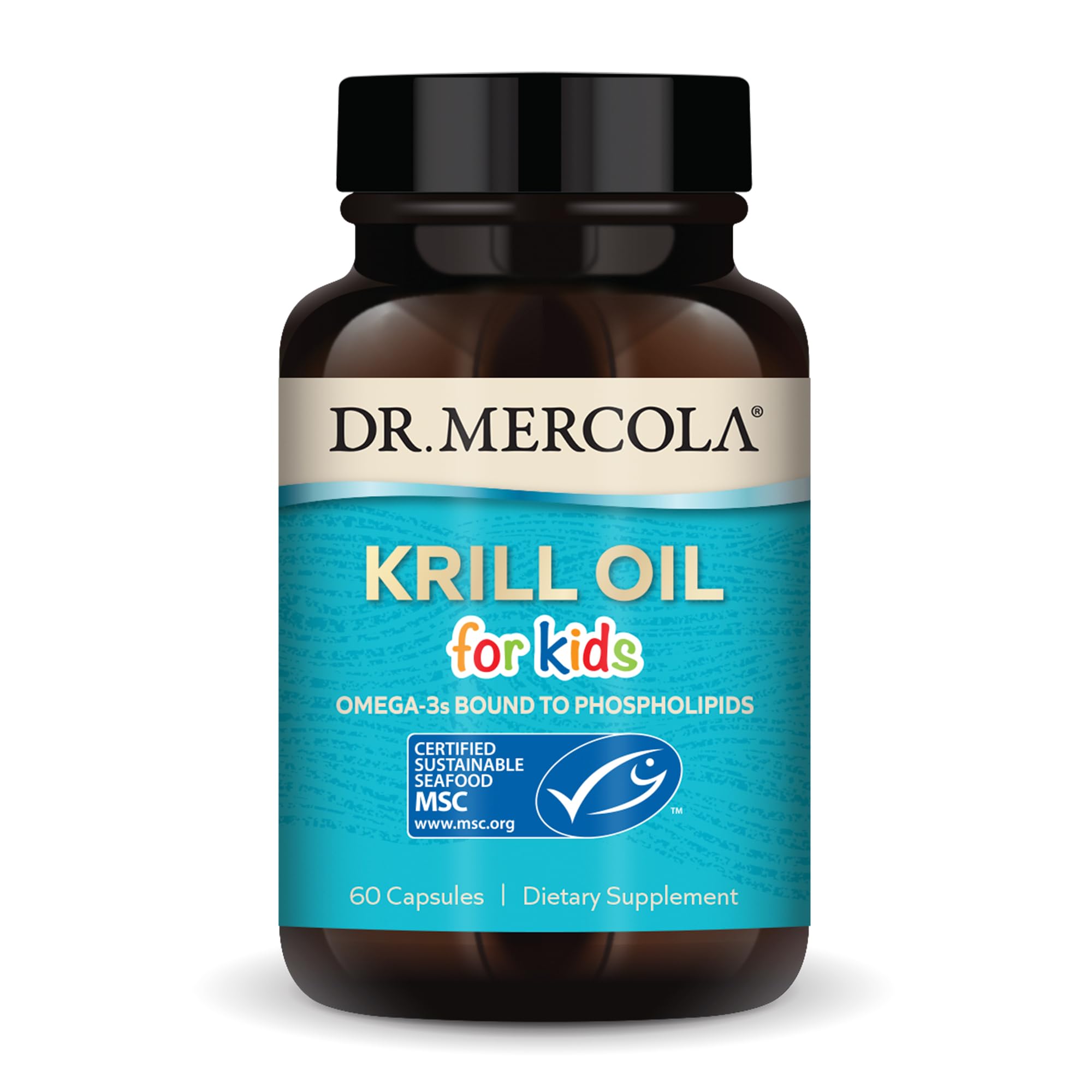 Mercola Krill Oil Kids, 60 Capsules