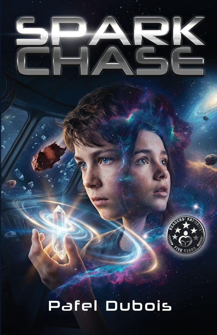 Spark Chase: Upper Middle Grade Space Adventure Found Family Sci-Fi Ages 10-14