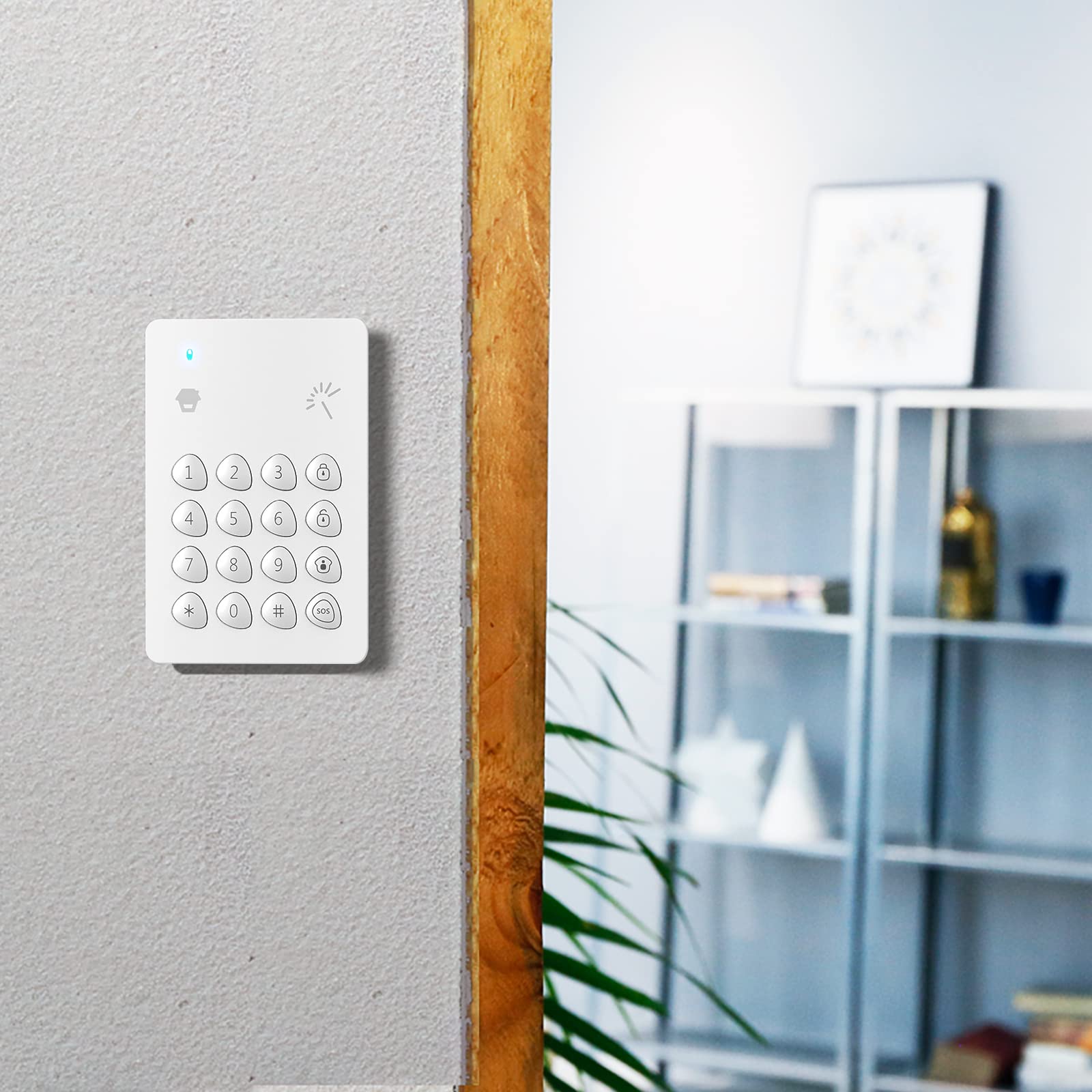 Chuango KP-700 - Kabelloses RFID Keypad zum EIN- und Ausschalten von Chuango Alarmsystemen, 12 V