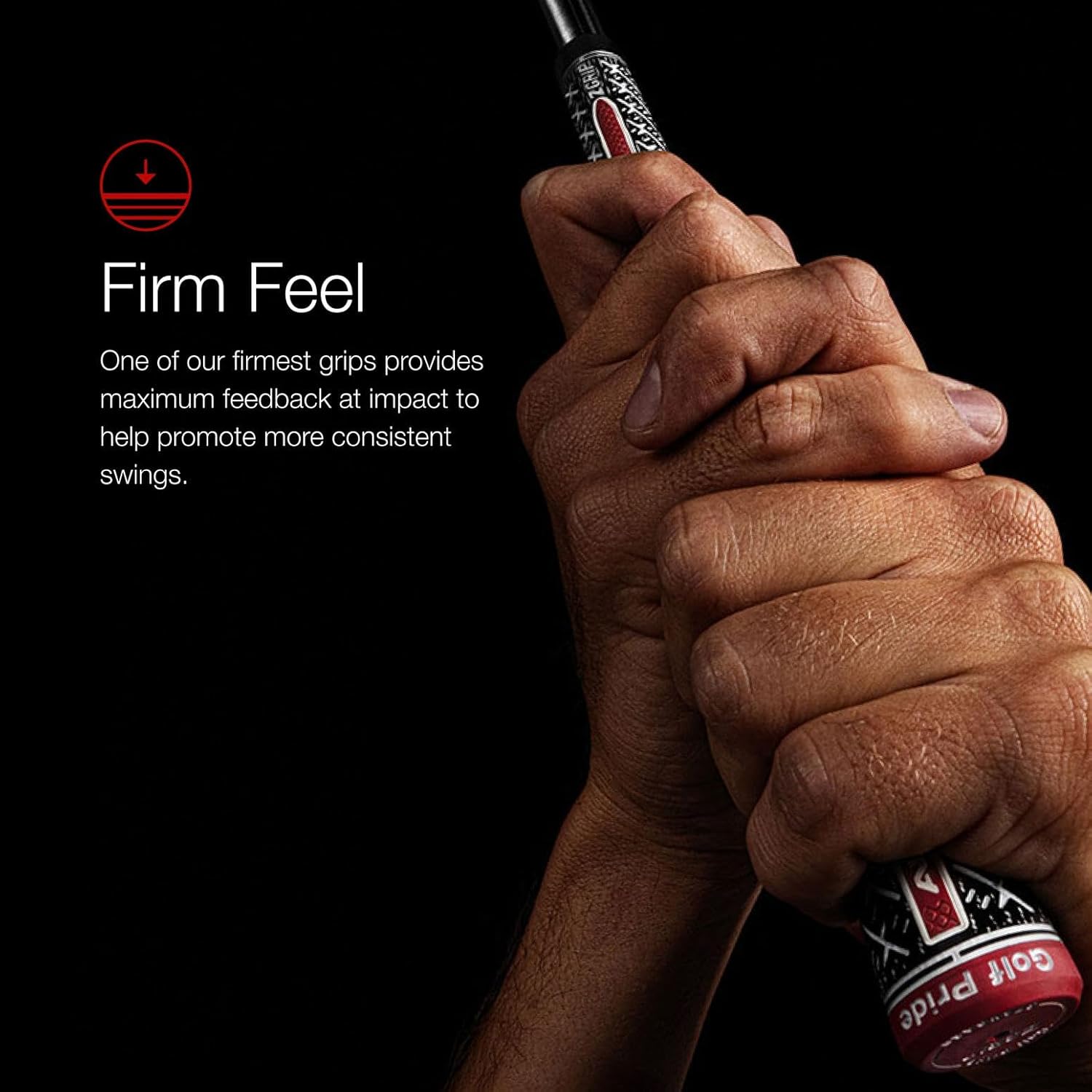 Golf Pride ZGrip Cord Golf Grip - Durable Rubber & Cotton Cord Grip - Firm Feel with High-Traction Texture