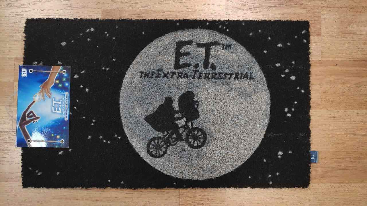Paillasson E.T. l'extra terrestre pour déco salon rétro