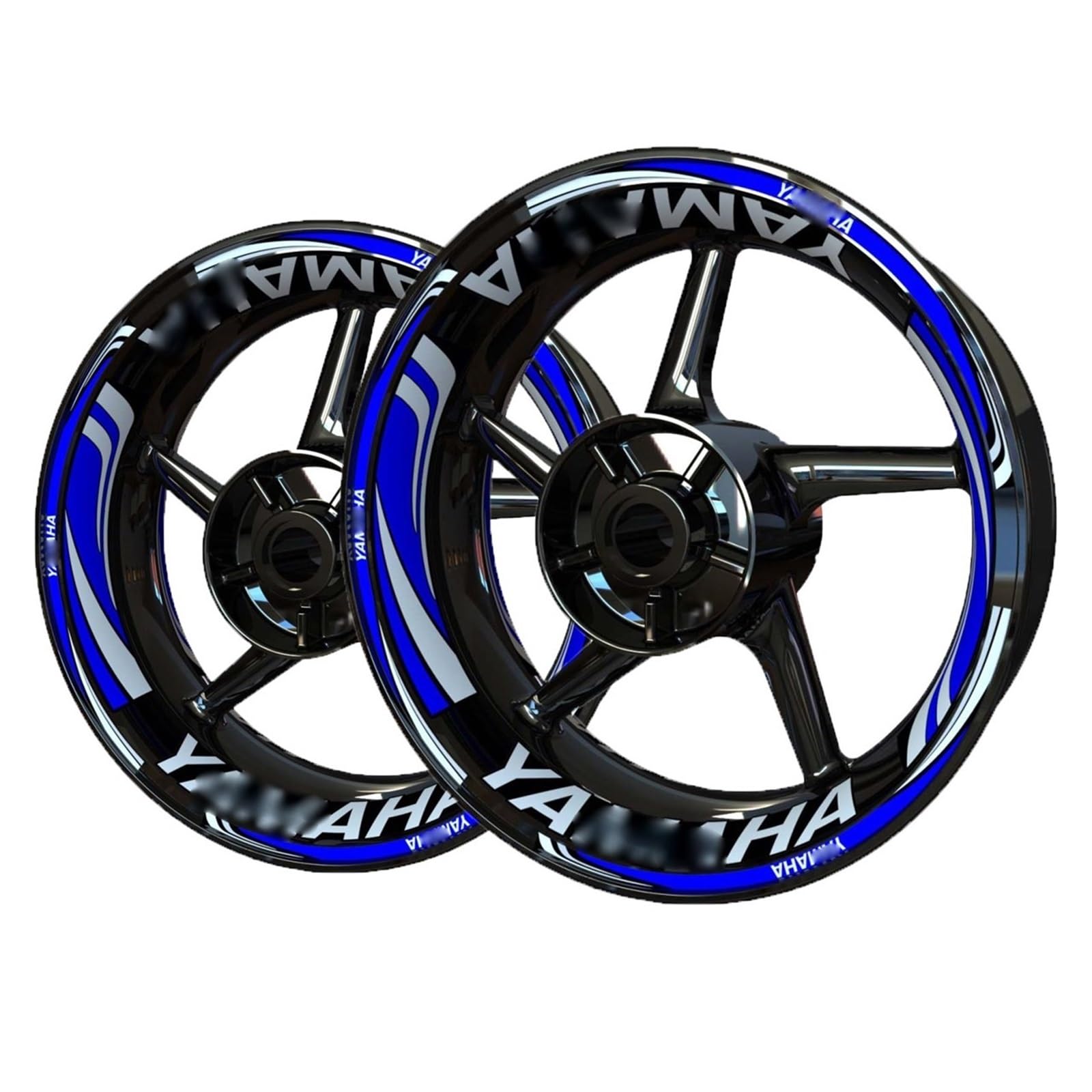 for for Fz1 Fz6 Fz8 for Tyre for YZF for R1 R3 R6 R15 for Tracer Motorcycle Decal Decorative Stripe(20)