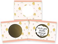Vista 22 de My Scratch Offs - Paquete de 20 Mini Tarjetas Rasca y Gana DIY de Corazón Rosa para San Valentín con Calcomanías, 3x4 Pulgadas, Notas de Amor