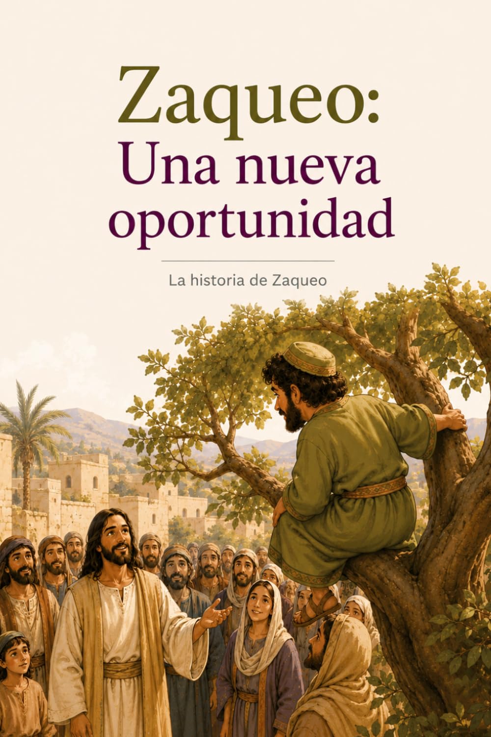 Zaqueo: Una nueva oportunidad (Héroes de la Biblia para niños)
