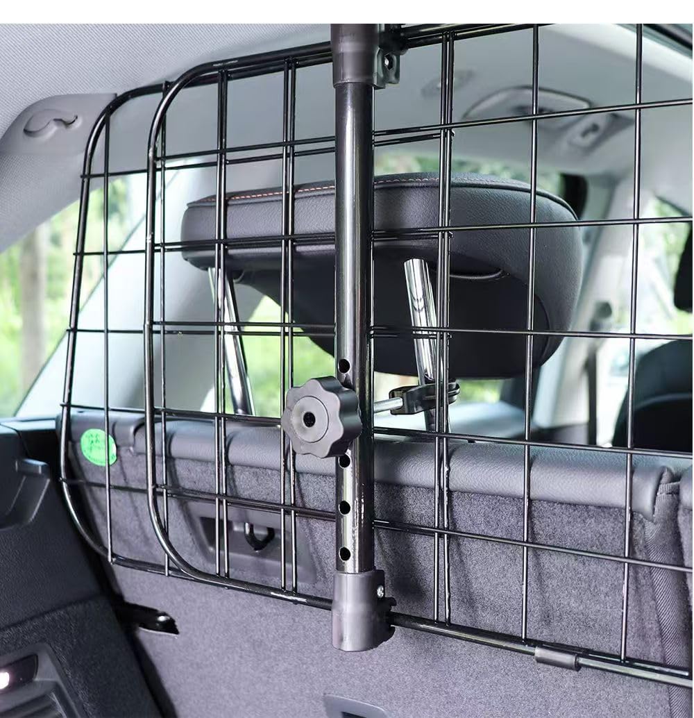 A Medida Barrera Coche Perros para Audi A3 Sportback 8Y 2020-2023,Separador de Coche para Perros al Transporte de Perros,Perros Barrera Protectora de Coche Accesorios