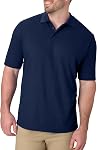Hanes Hanes X-Temp pour hommes avec fresh IQ Pique Polo à manches courtes ShirtPolo Chemise pour homme