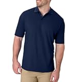 Men’s X-Temp Short Sleeve Polo Shirt&comma; Midweight Men&apos;s Shirt