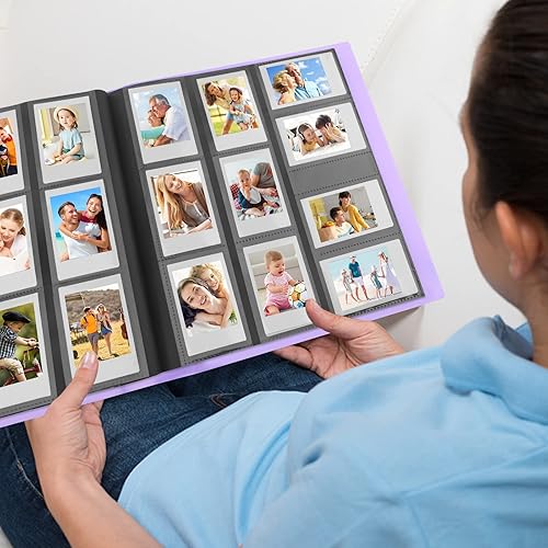 Miniatura 9 de Álbum de fotos de 560 bolsillos para cámara Fujifilm Instax Mini, cámara Polaroid, para cámaras instantáneas Fujifilm Instax 12 11 9 40 99 90 8 7
