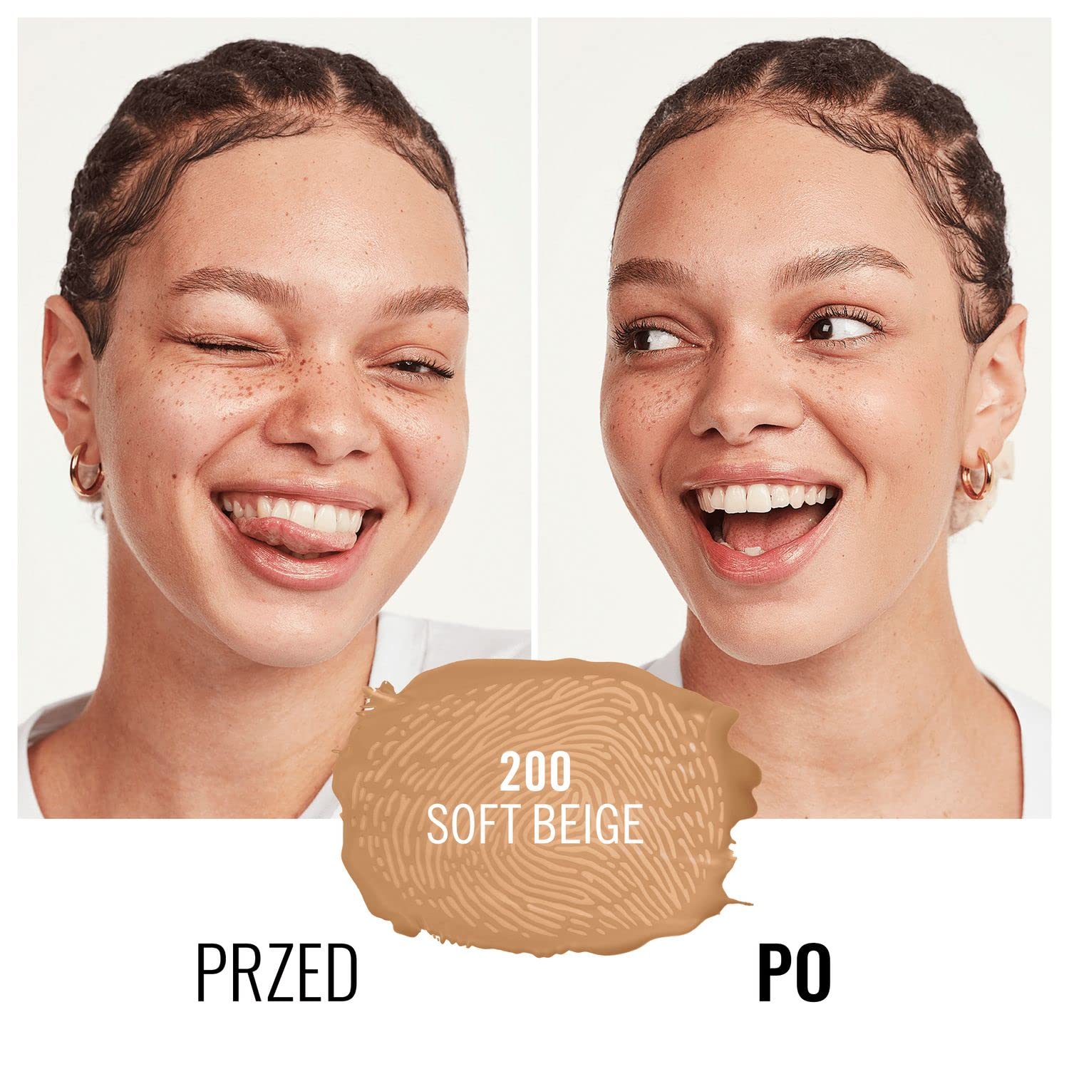 Rimmel Match Perfection Podkład do Twarzy, 200 Soft Beige, 30 ml
