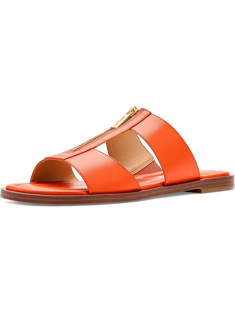 Yellow Michael Kors Berkley Flat Sandals