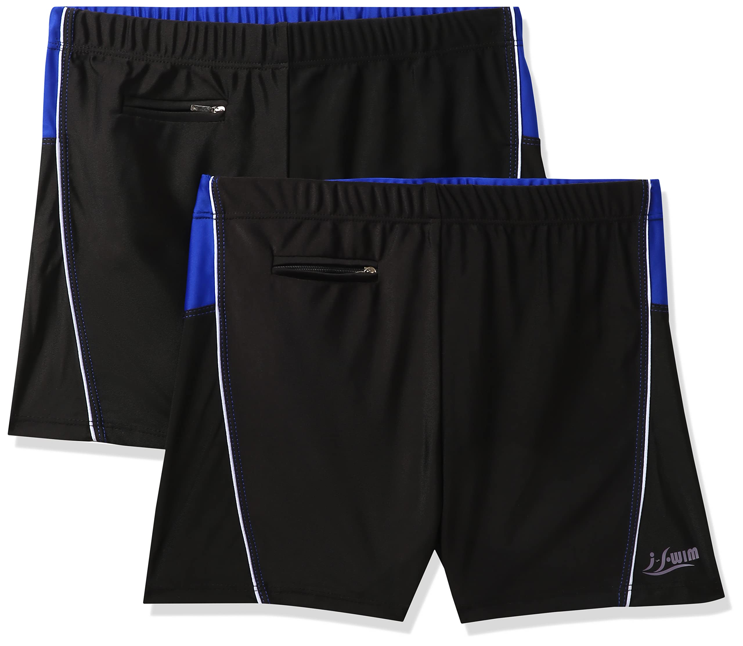 Mens Costume Is-006 Size XL Black Blue with Is-006 Size XL Black Blue Pack of 2 and Swimming Goggles Is-508-image-10