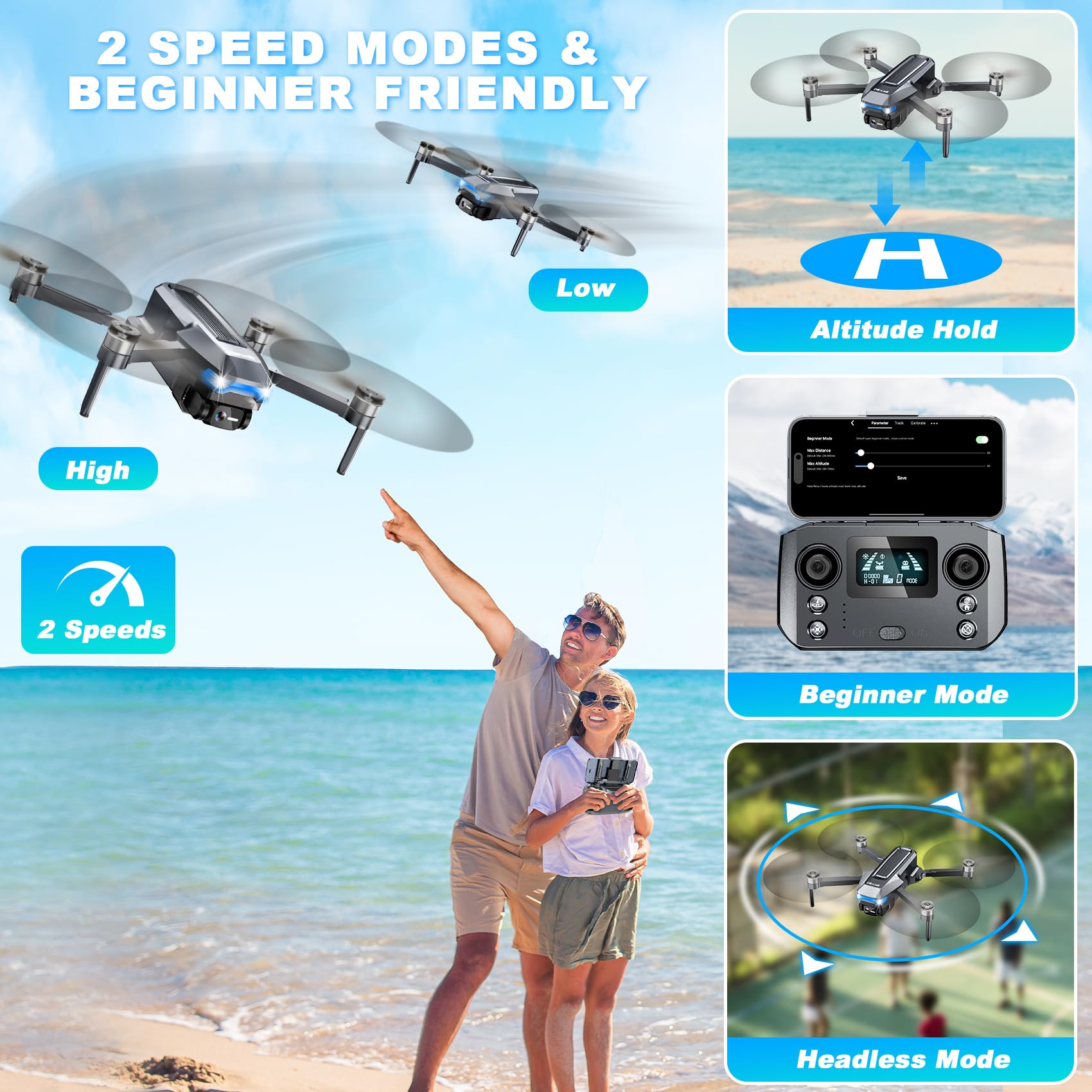 Amazon.com: GPS Drones with Camera for Adults 4K, FPV Drone Under