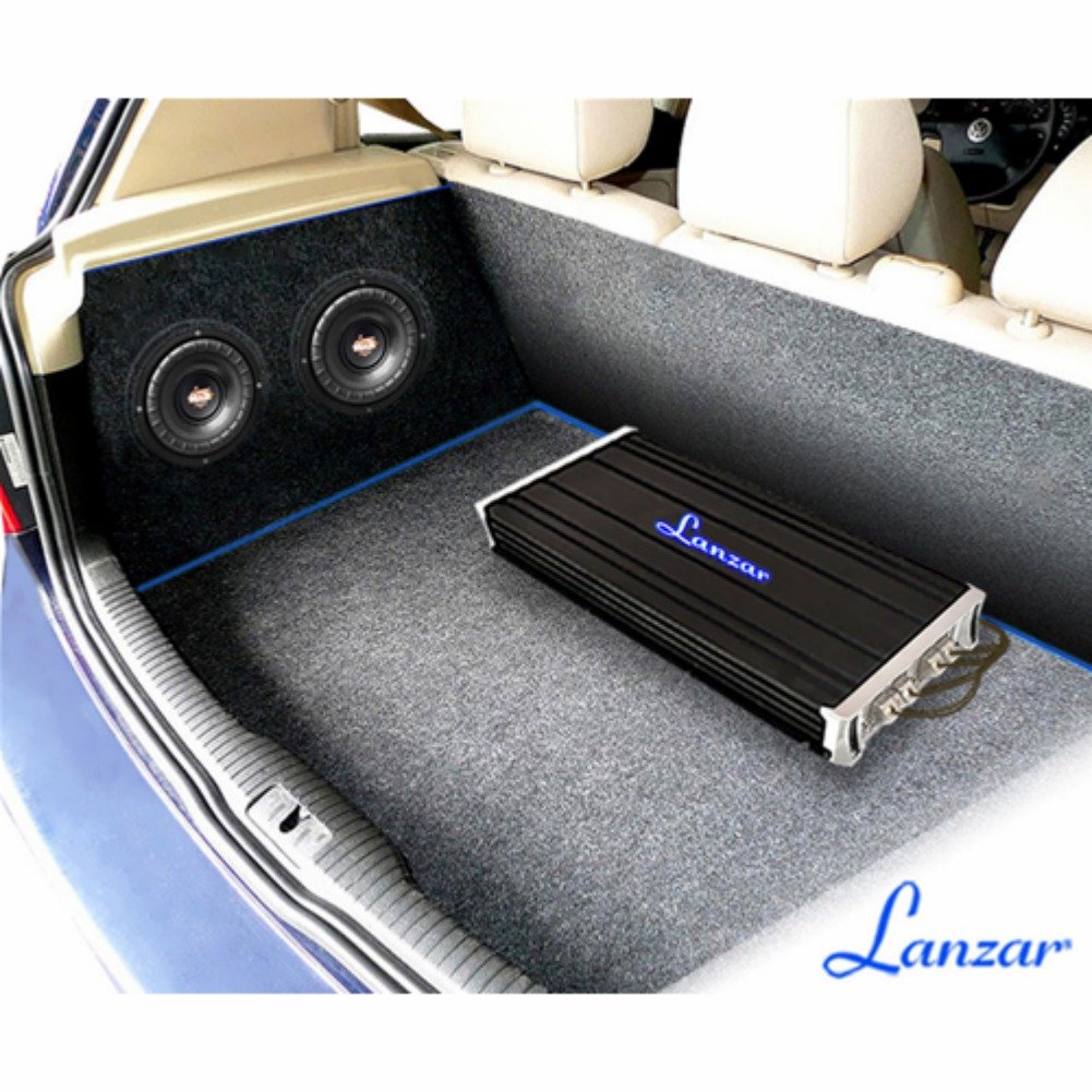 LANZAR MAXP124D Sub woofer subwoofer 30,00 cm 12" 300 mm dvc 4+4 Ohm 800 Watt rms 1600 Watt MAX Doble Bobina de 4 + 4 Ohm dvc Dual Voice Coil, 1 Pieza
