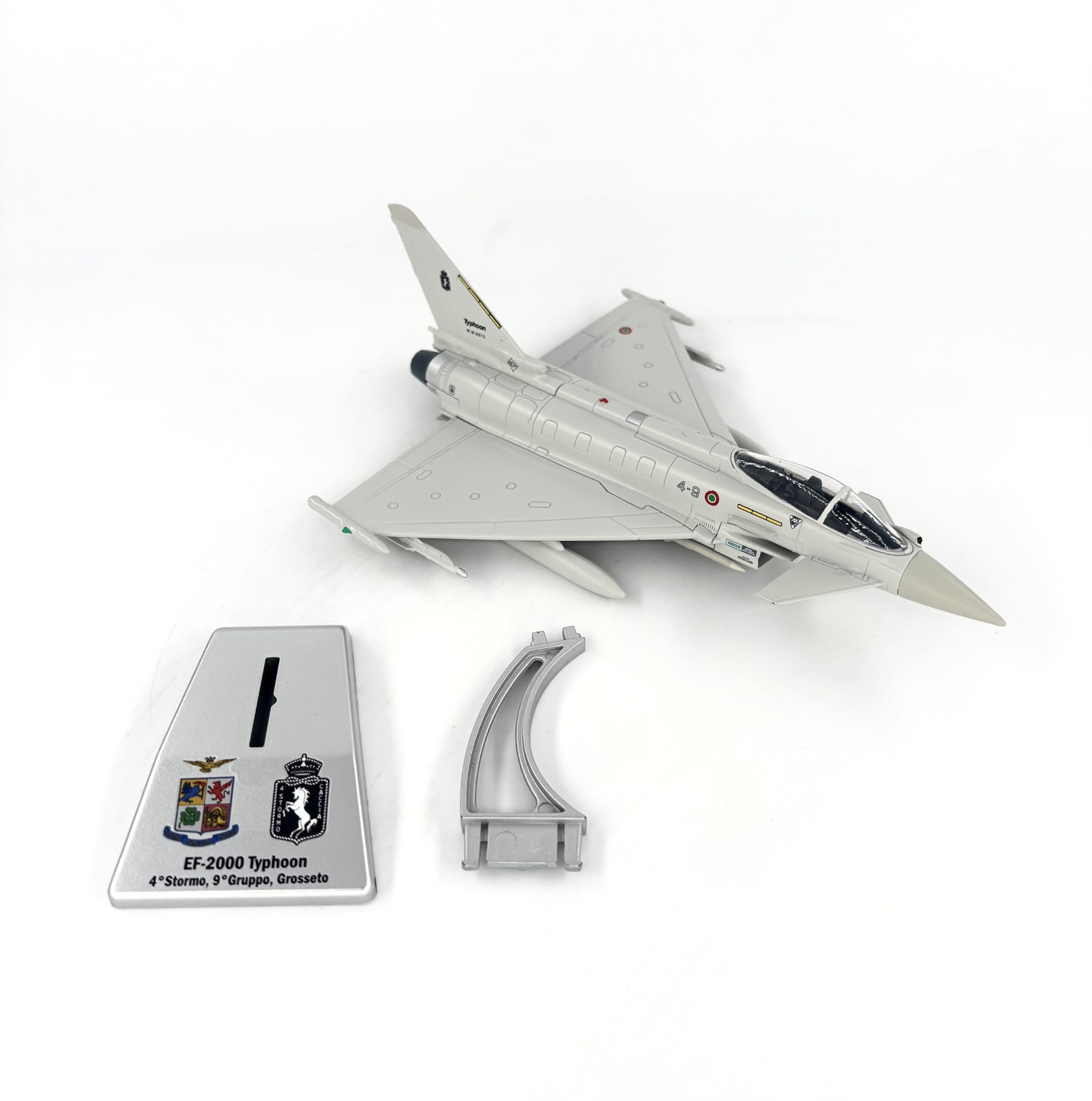Italeri 48201 - Ef.2000 Typhoon 4° St.Grosseto Die Cast Model Scala 1:100