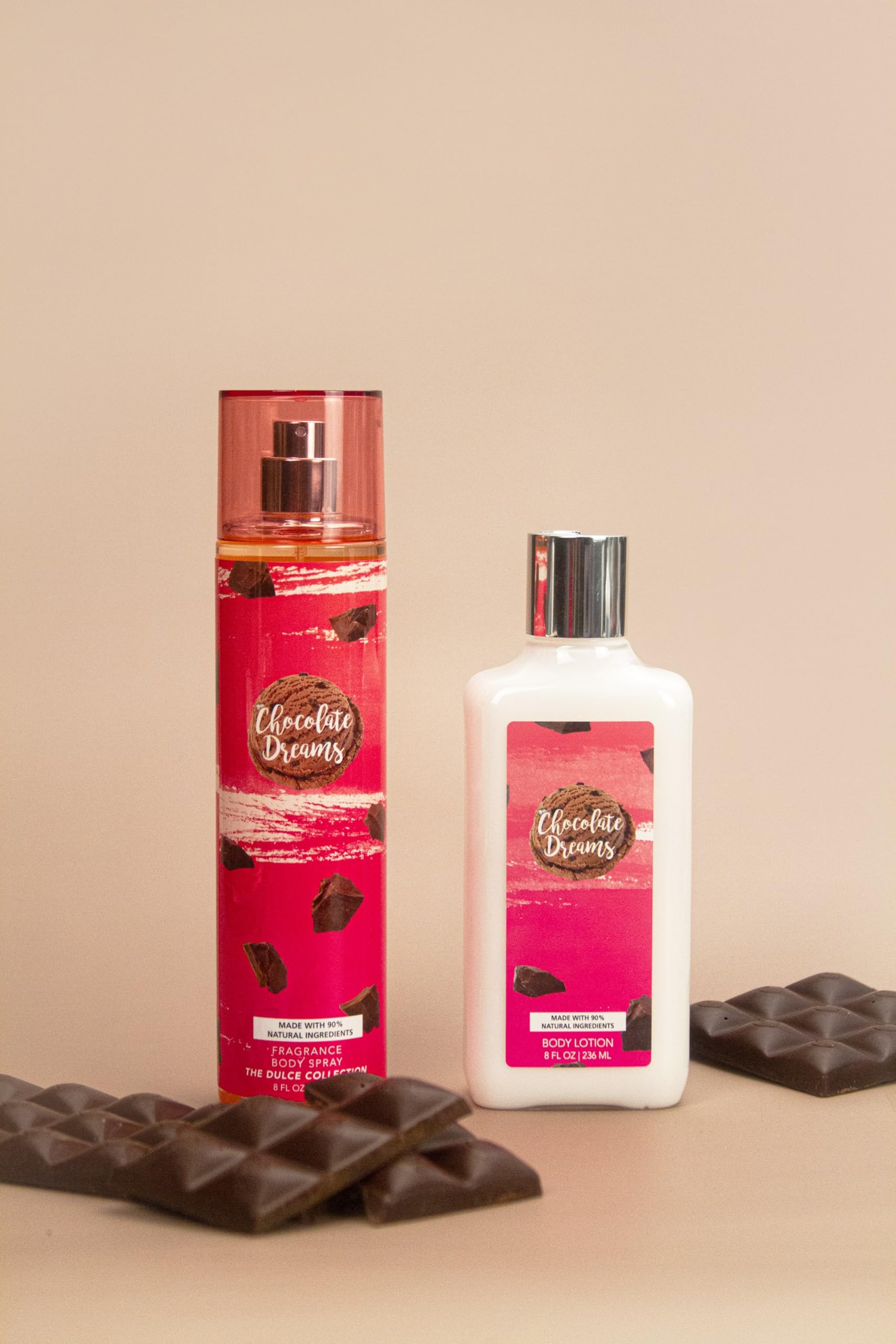 So French Dulce Collection Body Mist and Lotion Set (Chocolate Dreams)