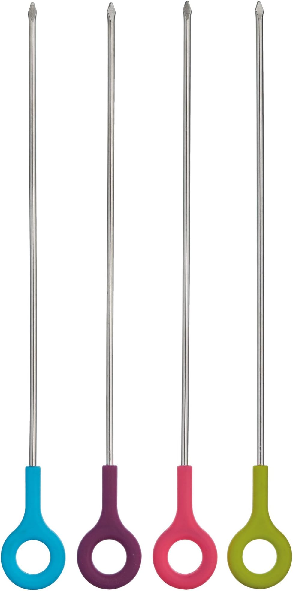 KitchenCraft Colourworks Barbecue Skewers