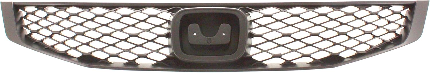 Garage-Pro Grille for Honda Civic 2009-2011 DX DX-G EX EX-L LX Si Coupe Textured Black CAPA Replaces# 71121SVAA50