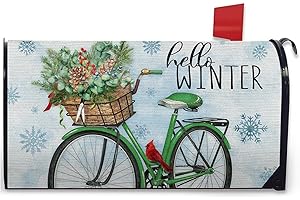 Whimsical Grinch Mailbox Cover for Festive Holiday Flair