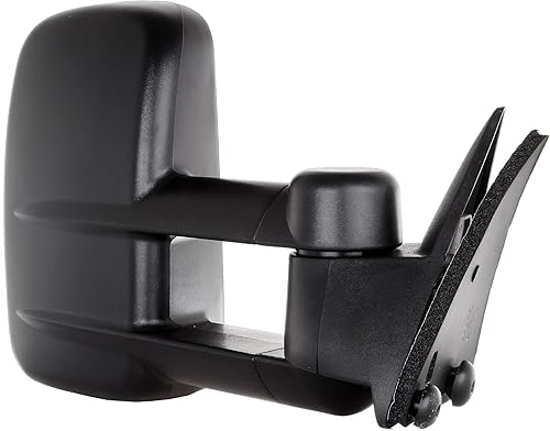 Miniatura 4 de cciyu Espejos de automóvil izquierdo y derecho, manualmente, telescópicos, de repuesto para Chevy GMC Suburban Tahoe Yukon Truck Remolque con