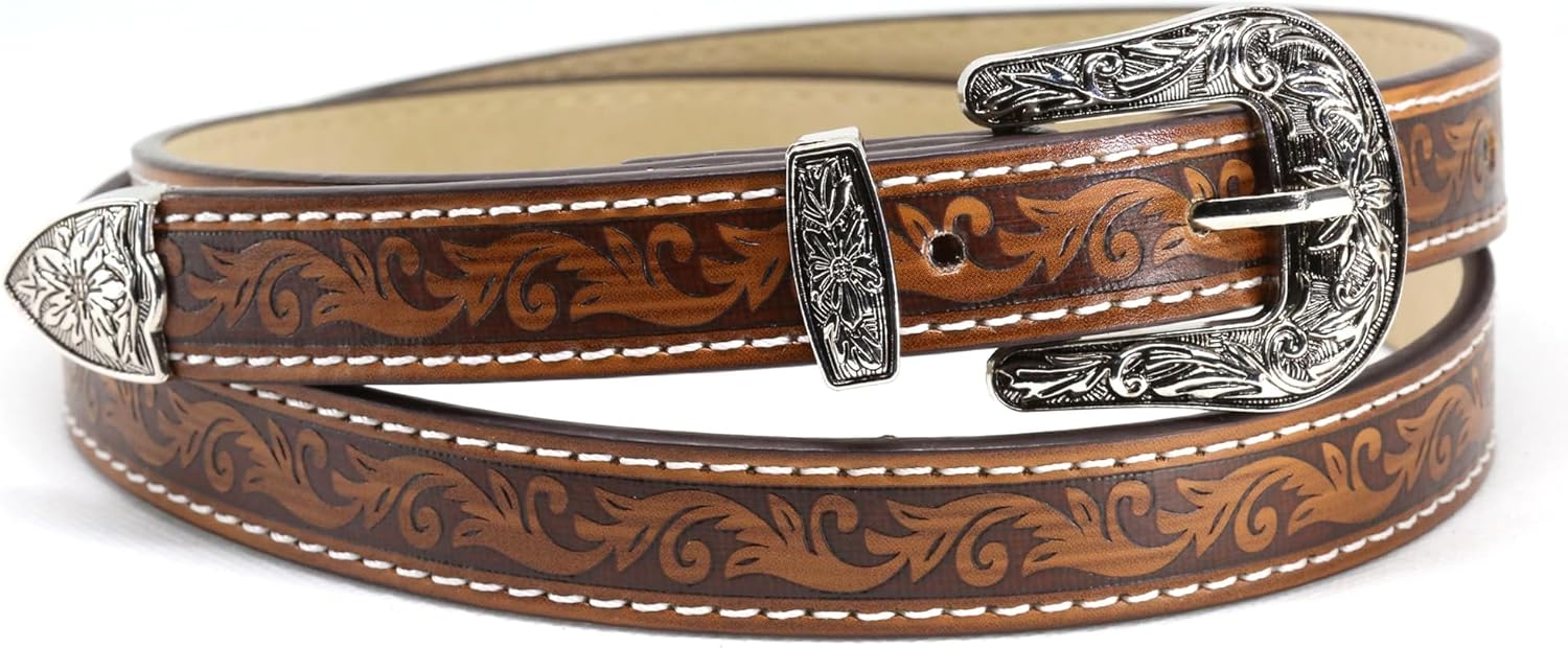 Western Fashion Cowgirl Cowboy belts for Girls Women Boys Jeans Pants Dresses - Image 2