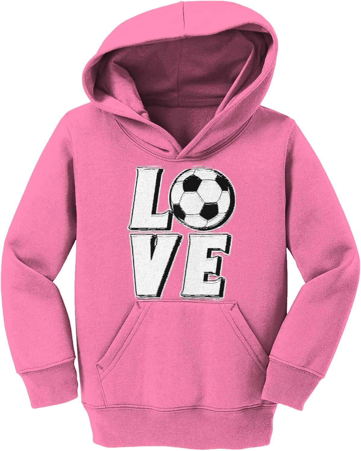 Love Soccer - Sports Future Athlete Toddler/Youth Fleece Hoodie