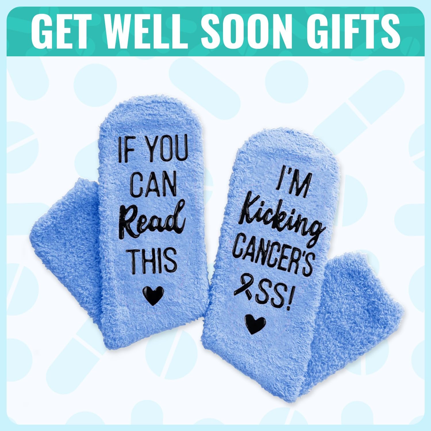 HAPPYPOP Nurse Doctor Veterinarian Gifts - EMT Paramedic Cancer Patients Gifts Socks - Image 6