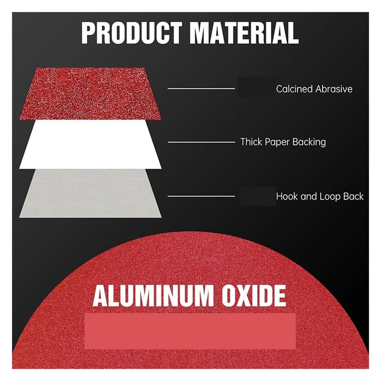 Tarcza ścierna z tlenku aluminium