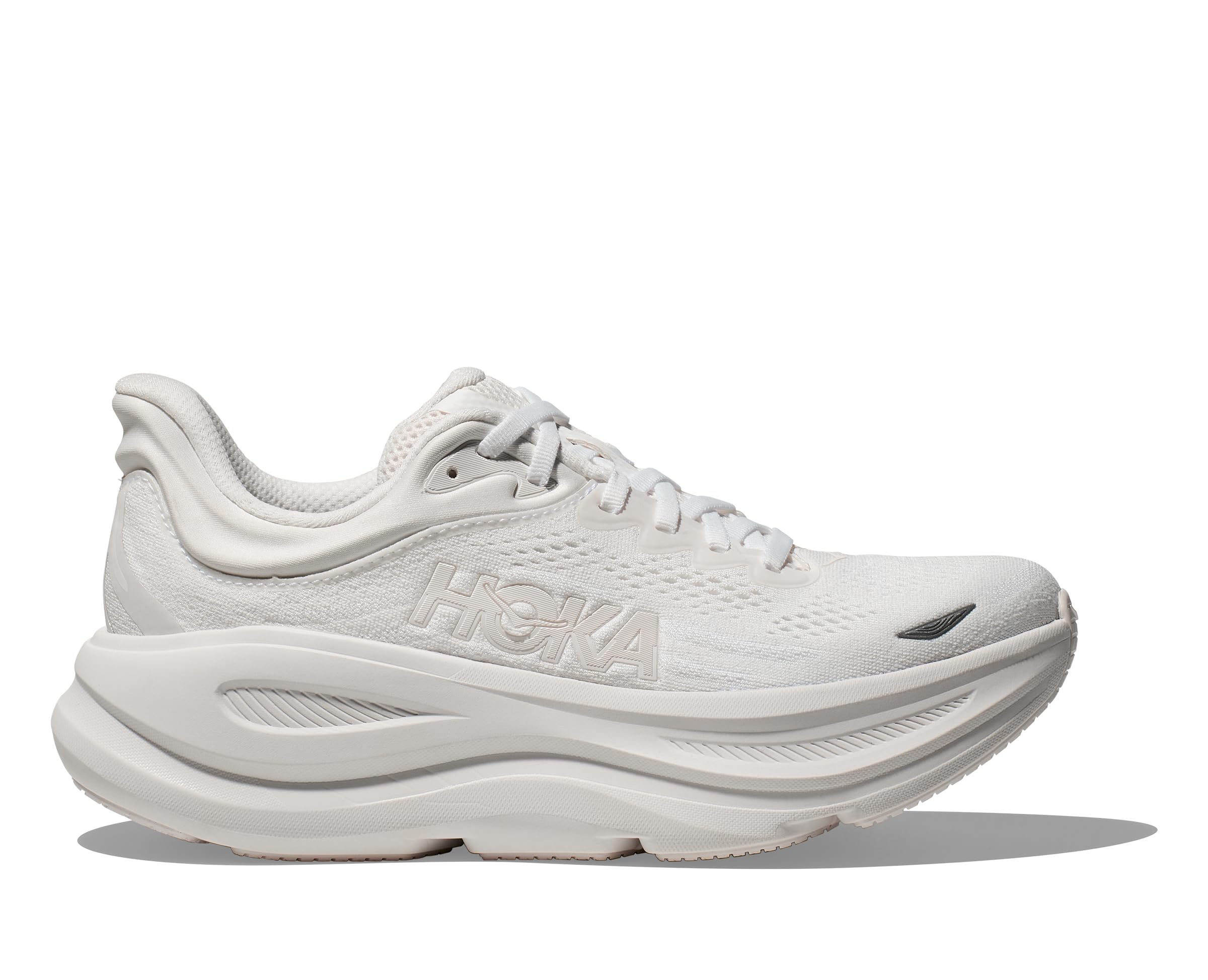 HOKA ONE ONE 1162011-WWH Bondi 9 Men White/White UK 8.5