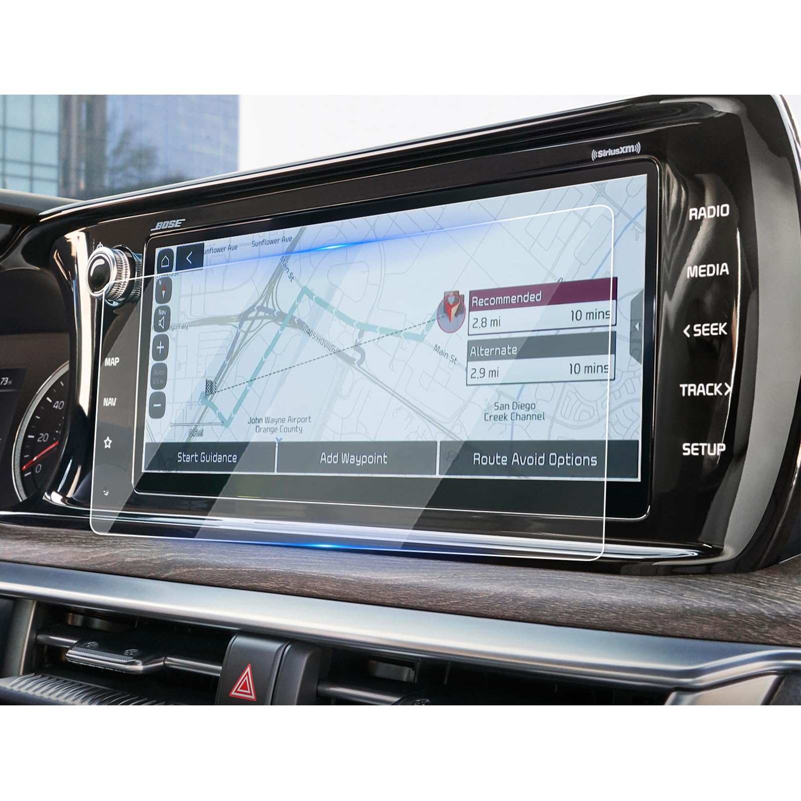 YEE PIN 2021 2022 2023 2024 Kia K5 DL3 10.25 Inch Screen Protector HD Clear Infotainment Navigation Display, Tempered Glass 10.25-Inch Touchscreen Protector for 2023 2024 Kia K5 DL3 Manual Accessories