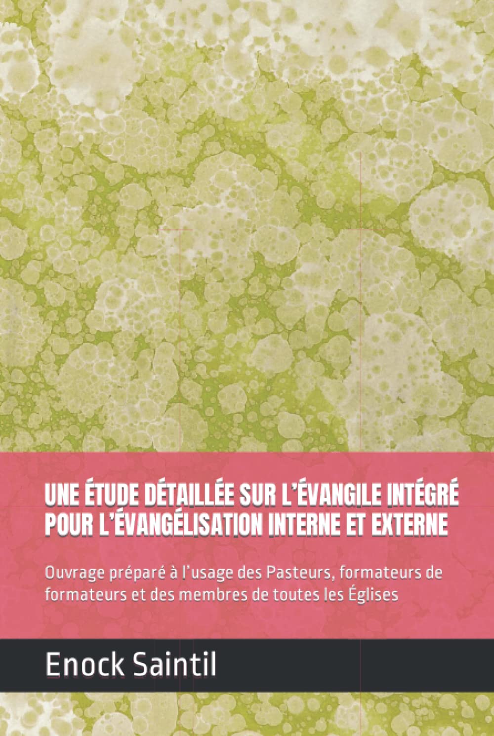 UNE ÉTUDE DÉTAILLÉE SUR L’ÉVANGILE INTÉGRÉ POUR L’ÉVANGÉLISATION INTERNE ET EXTERNE: Ouvrage préparé à l’usage des Pasteurs, formateurs de ... de
