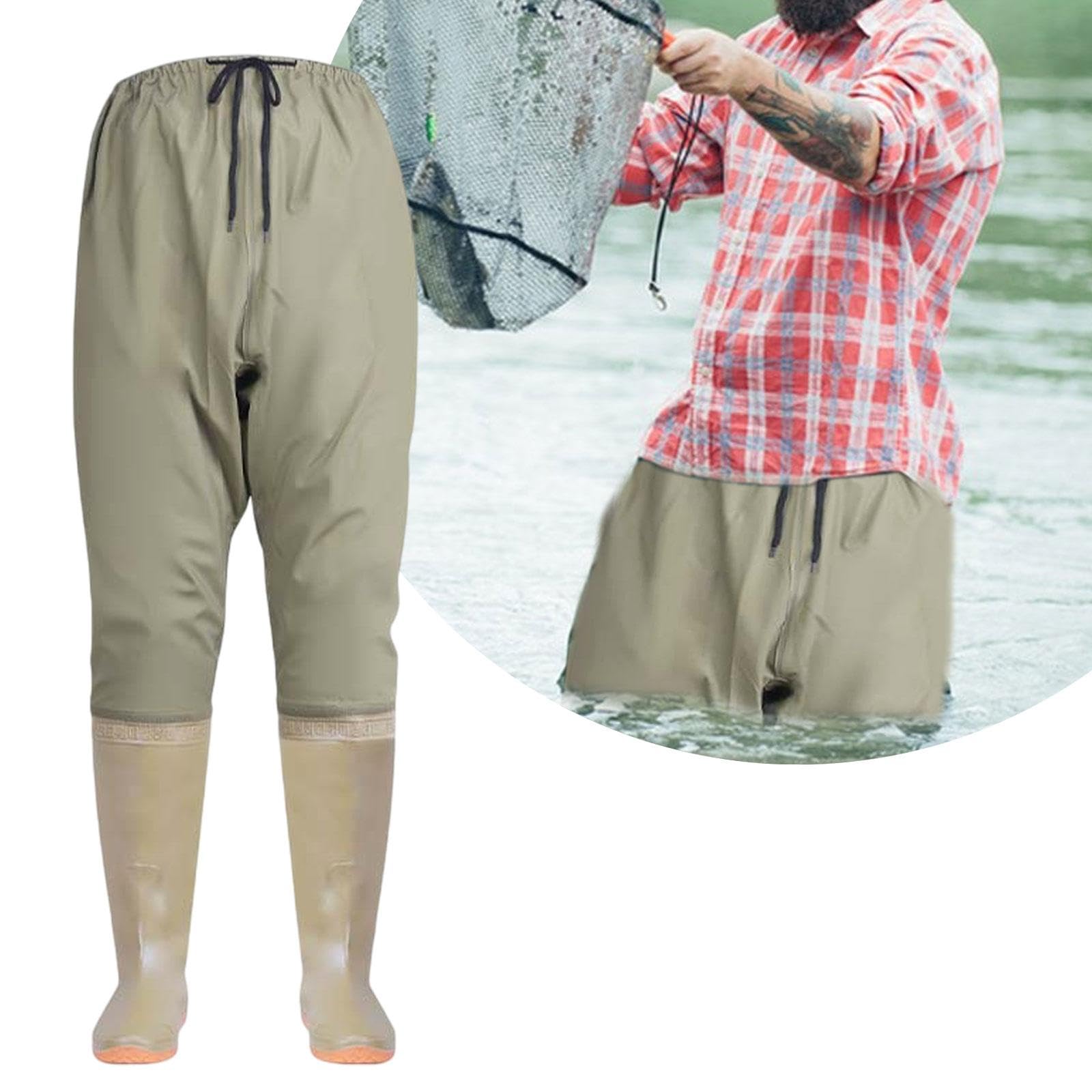 Homyl Pantalones de, Accesorios para Equipos, Vadeadores Ligeros para Pesca con Botas, Pantalones de para Jardinería, Actividades Al Aire Libre