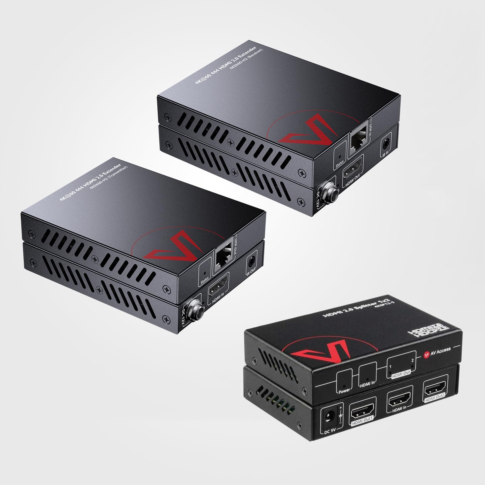 Amazon.com: AV Access 4K HDMI Extender Over Cat5e/6/6a/7 up to