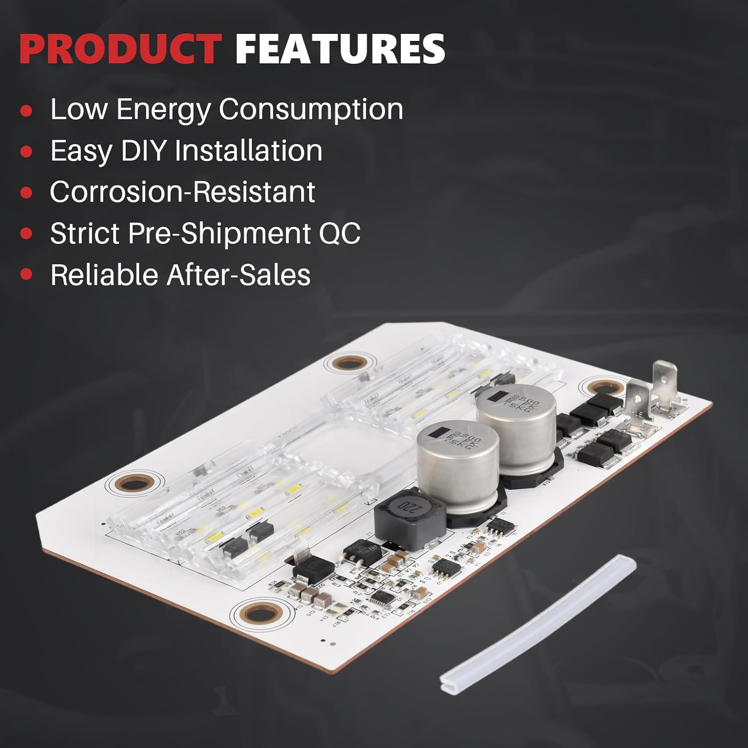 Upgraded 619917Z 500W Led Light Engine Circuit Board PCBA Compatible with Pentair IntelliBrite 5G White LED 55W Pool Light 2nd Generation 2011-Current 601300 601301 601302 601303 601304 601305 601306