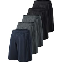 Men's Athletic Shorts with Pockets Activewear Workout