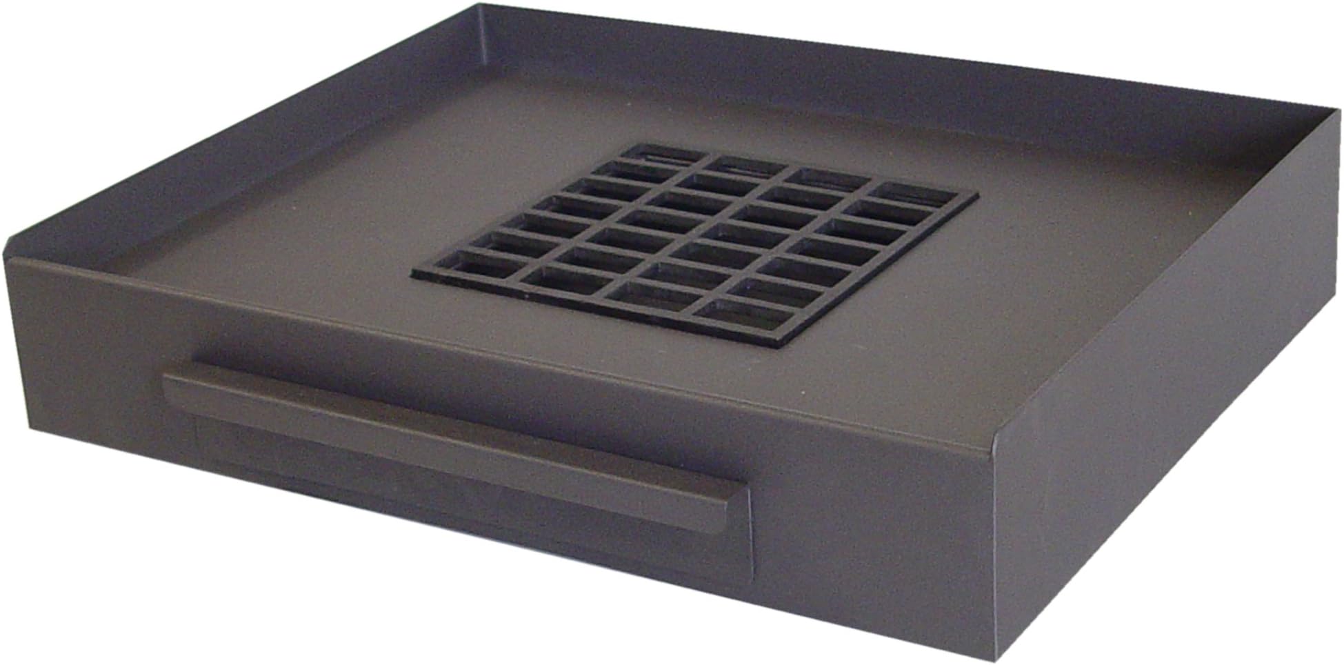 Cassetto Barbecue IMEX EL ZORRO - Con Griglia Zincata 46x41x35 Cm | Nero