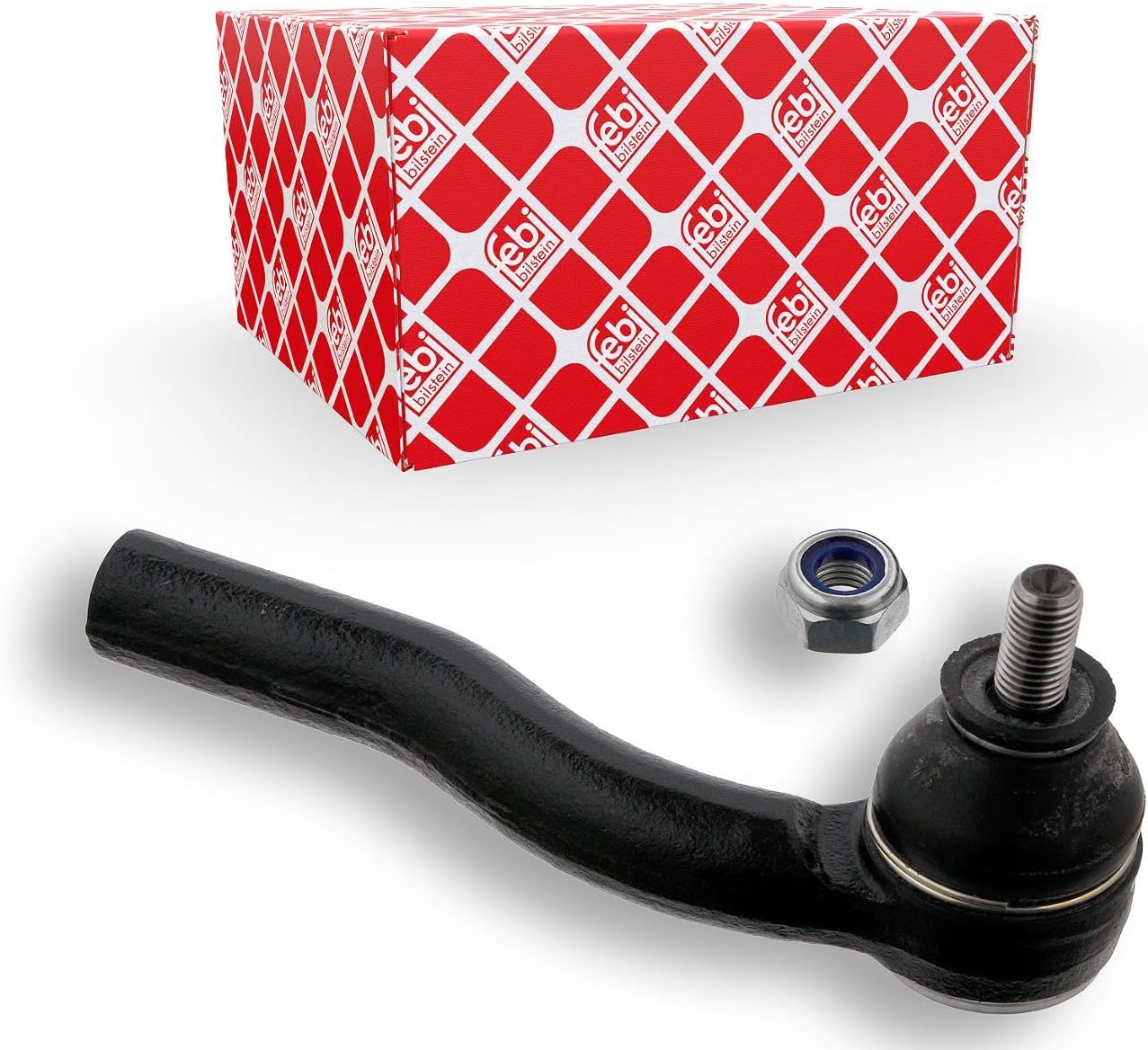 febi bilstein 12473 Tie Rod End with nut, pack of one