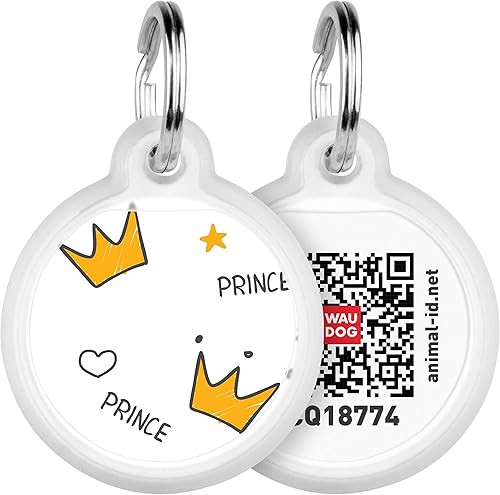 Miniatura 7 de Etiqueta de identificación de mascotas para perros y gatos con pasaporte QR, sistema de búsqueda global de mascotas perdidas, etiqueta de