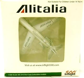 Alitalia Airlines SUD Caravelle I-DABA SE-210 1:500 Scale Diecast Model