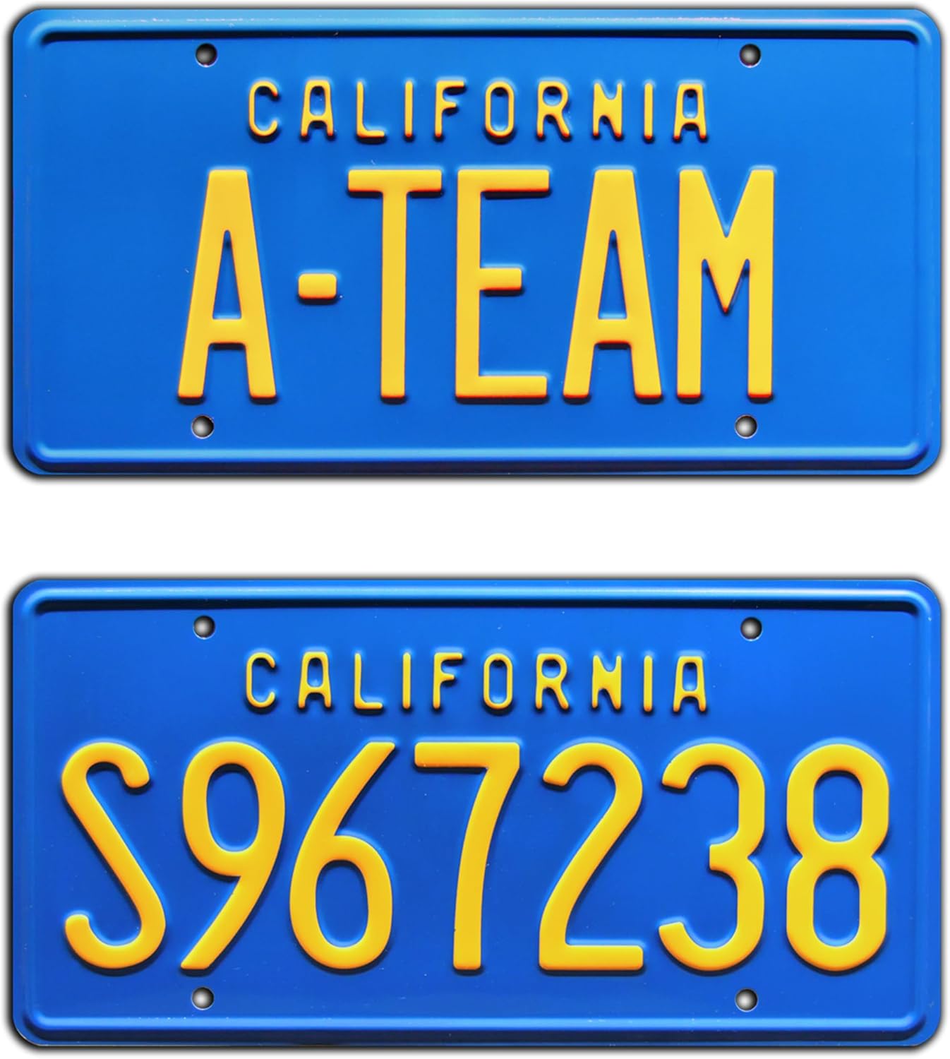 The A-Team | A-Team + S967238 | Metal Stamped License Plates