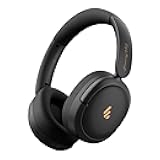 Atom Max - Hybrid Active Noise Cancelling Headphones, Hi-Res Audio, Wireless Over-Ear, Foldable, 45H Playtime, Fast Charging, Customize via an App, Bluetooth v5.4, ANC Headphones, Black