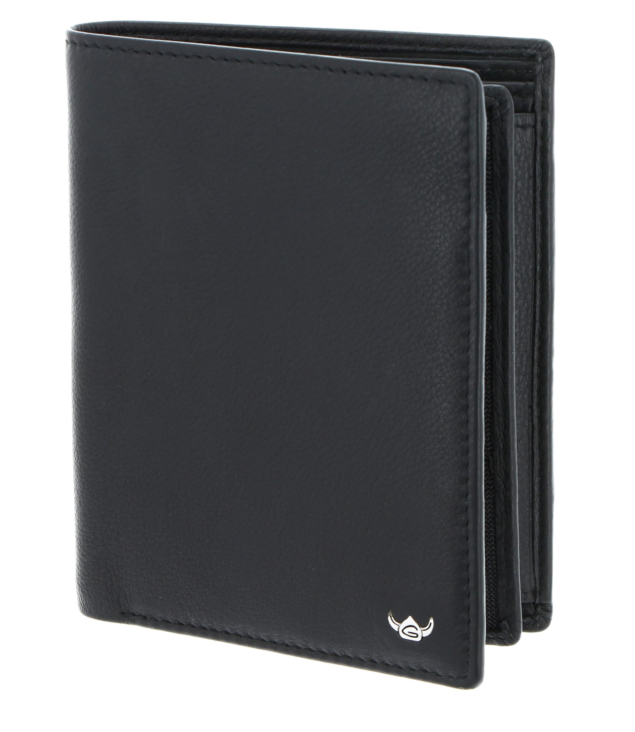 Golden Head Leder Geldbörse Dublin RFID Protect Kombischeintasche 1250 Schwarz